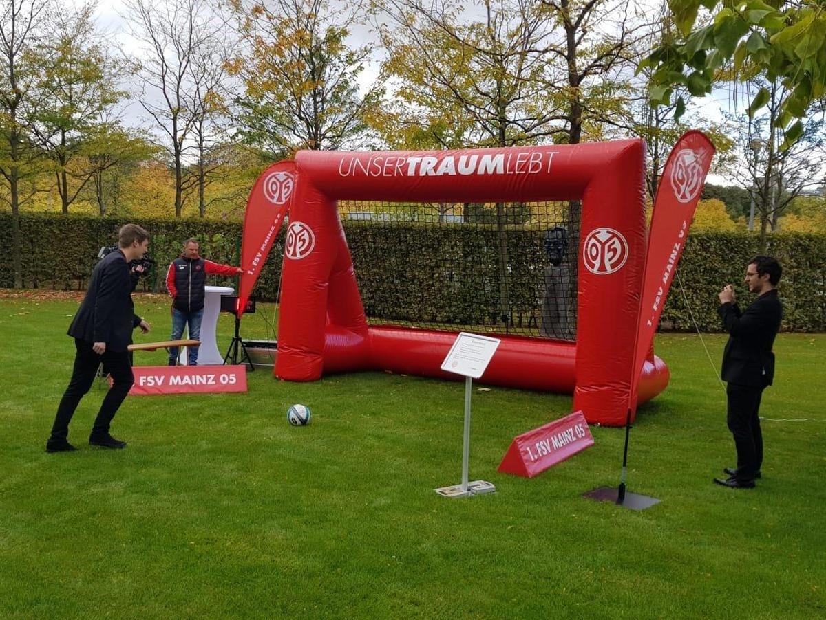 Measuring Of The Shooting Strength At Fsv Mainz 05 Speedmaster